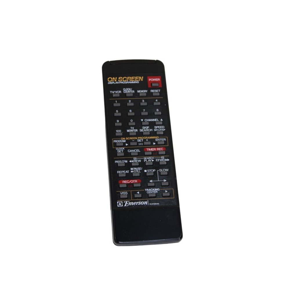 Emerson VCR964N Remote Control Vintage 91060